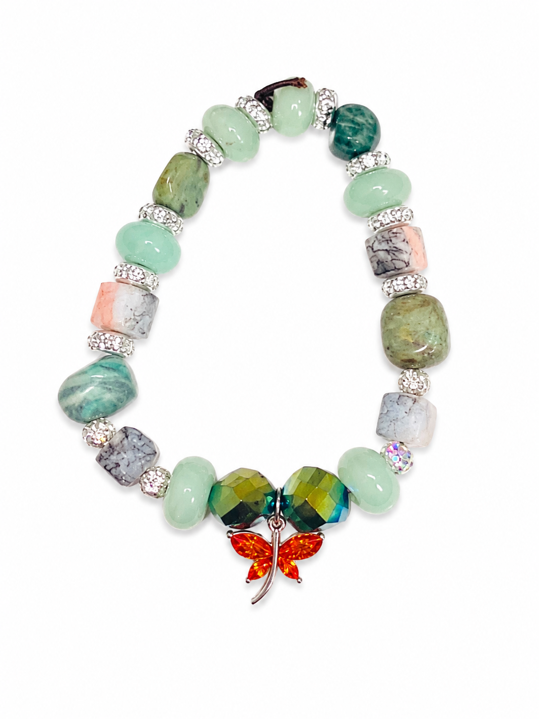 Emerald Flutter Bracelet