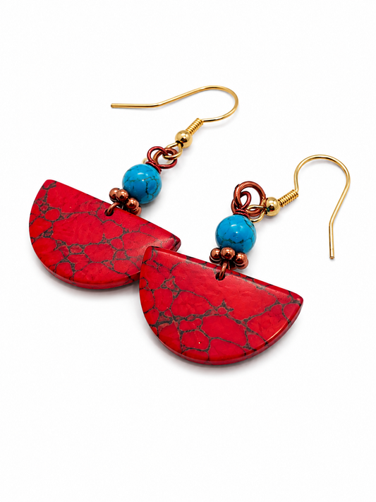 Desert Ember Earrings