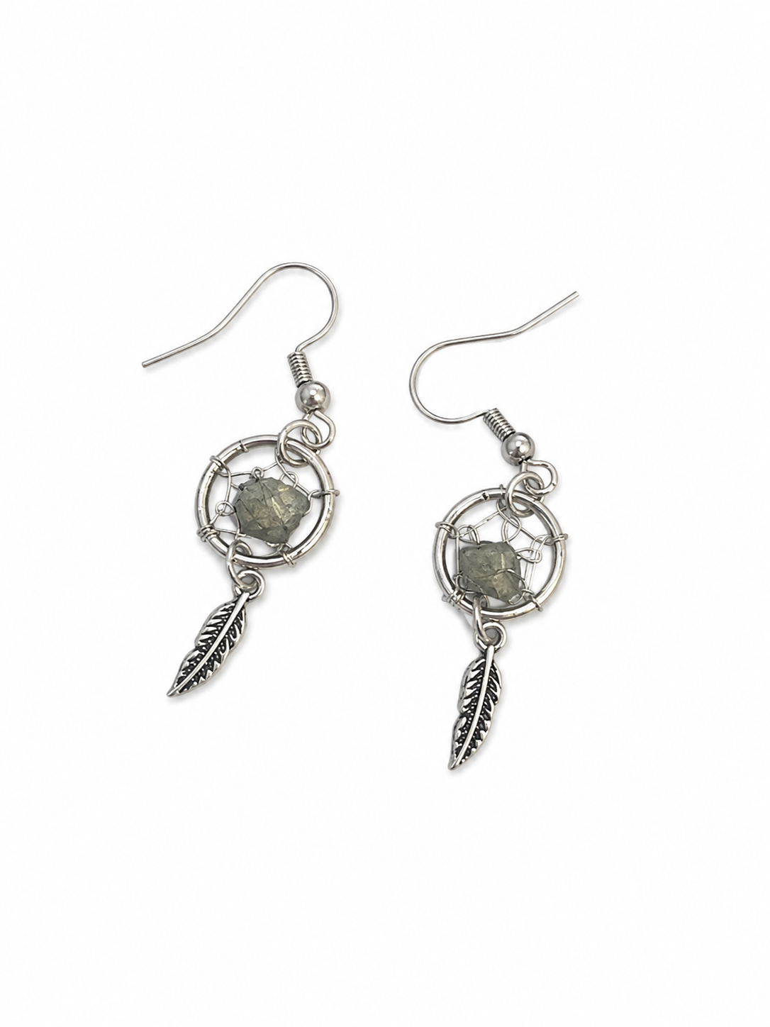 ✨ Moonlit Whisper Dreamcatcher Earrings
