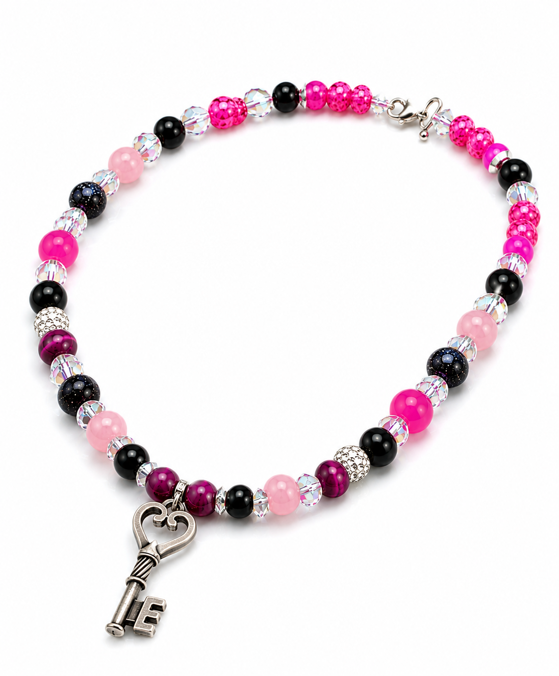 Heart’s Hidden Key Necklace 🗝️💖